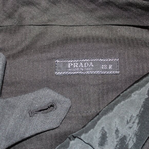 Prada Other - Prada Dress Pant - Charcoal, 100% Wool